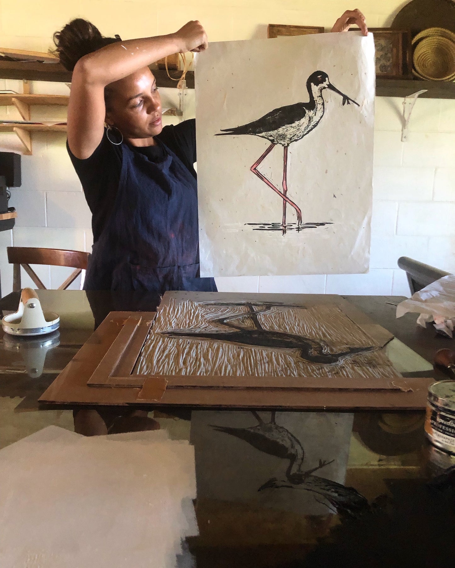 Hawaiian Stilt - Ae'o (Printed upon order until limited number is reached)