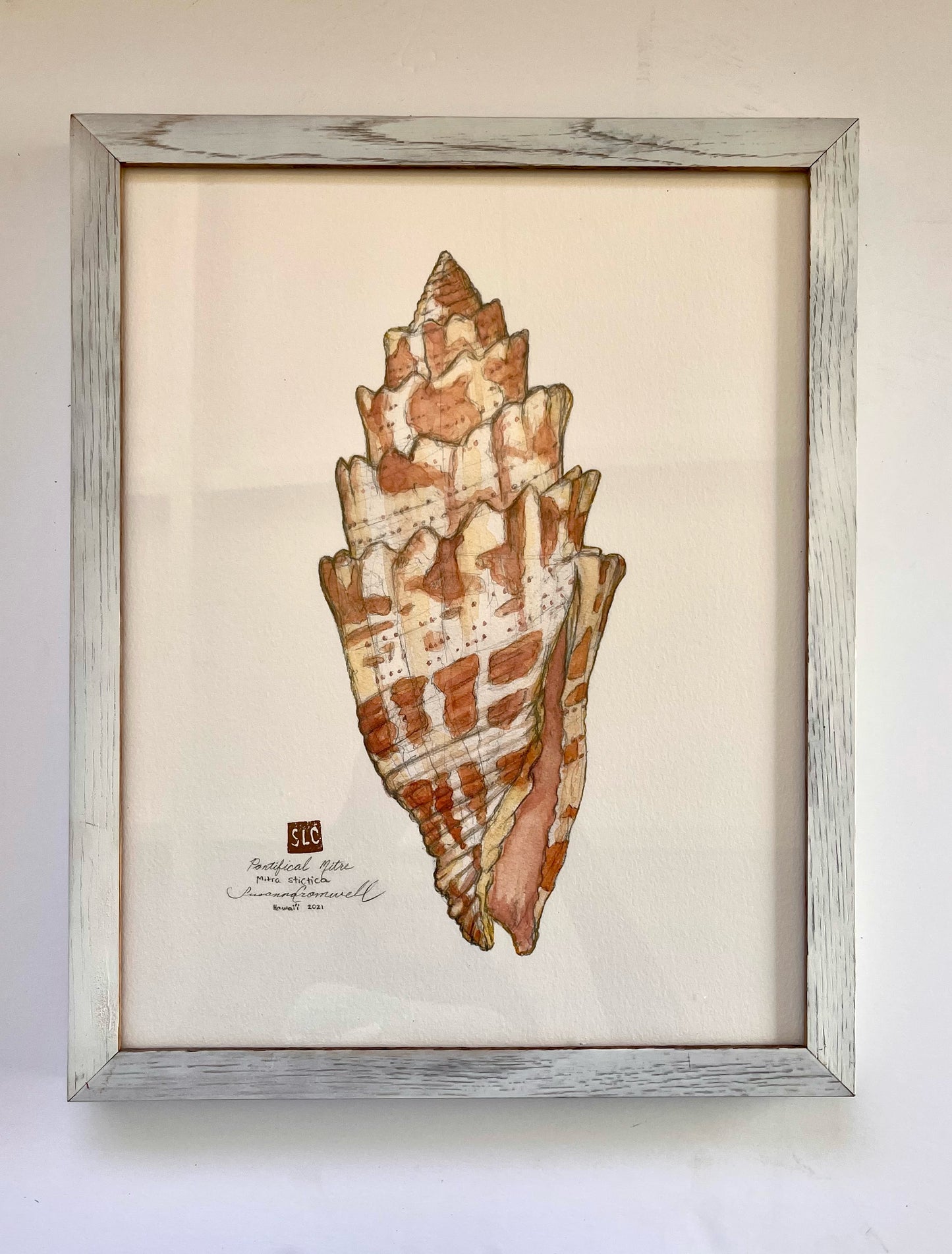 Pontifical Mitre • Giclée of Original Graphite Drawing