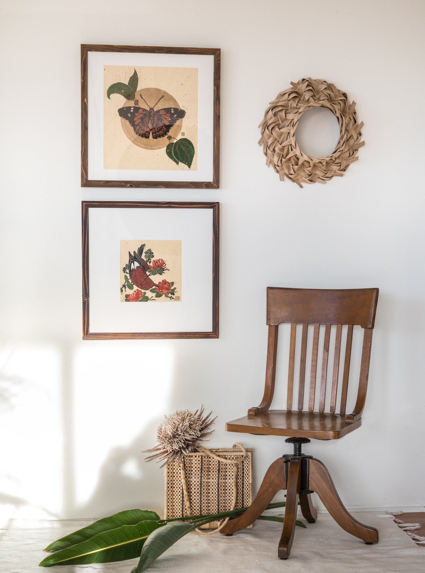 Kamehameha Butterfly and Mamaki