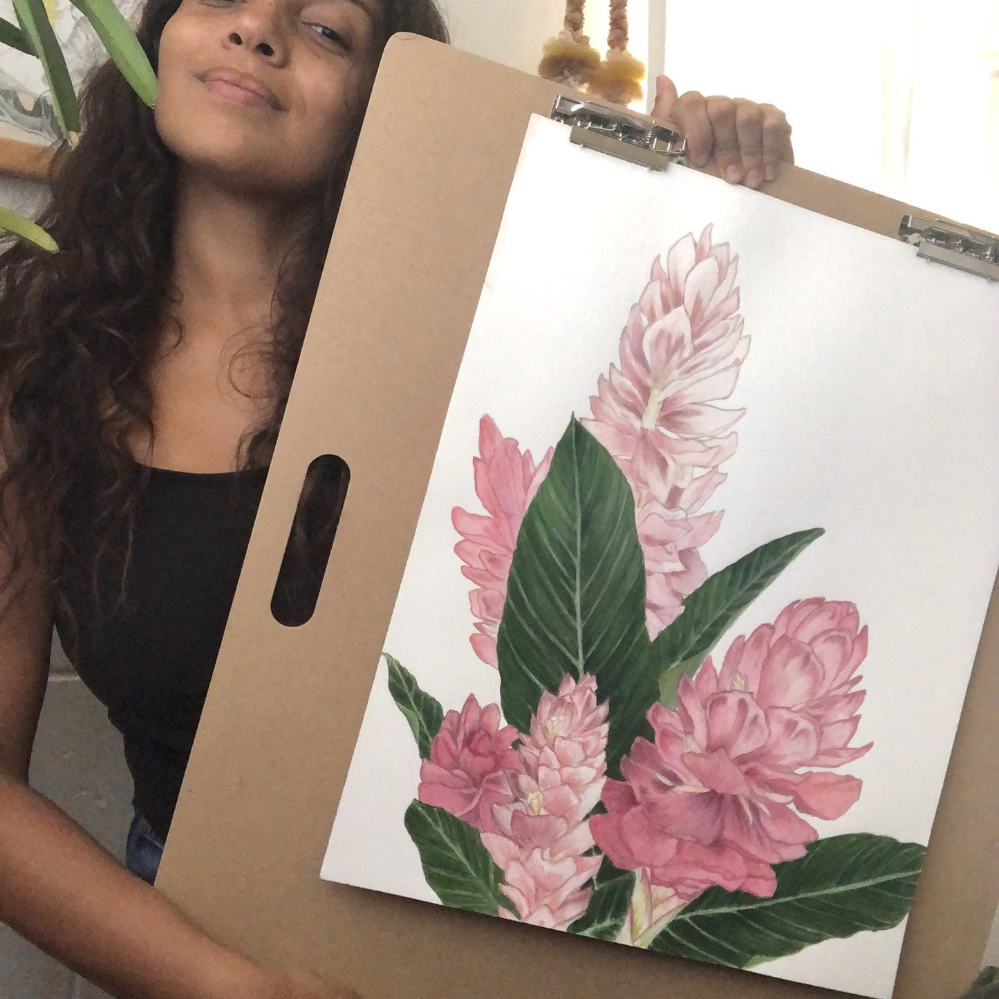 Roadside Ginger • Giclée of Original Watercolor